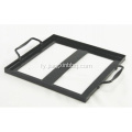 Square Porselein Coated Salt Block Holder